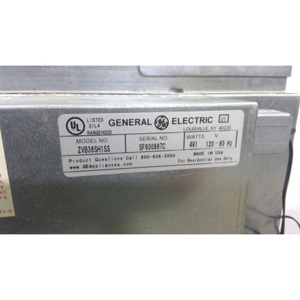 GE Monogram 36" Stainless Telescopic Downdraft (Added 07/21/2026)