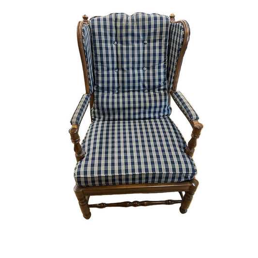 Plaid Armchair