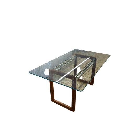 Glass Dining Kitchen Table