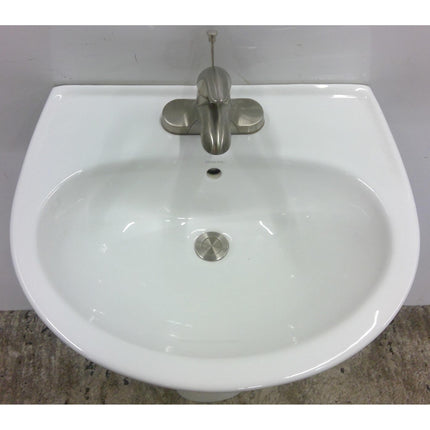 Pedestal Sink with Faucet