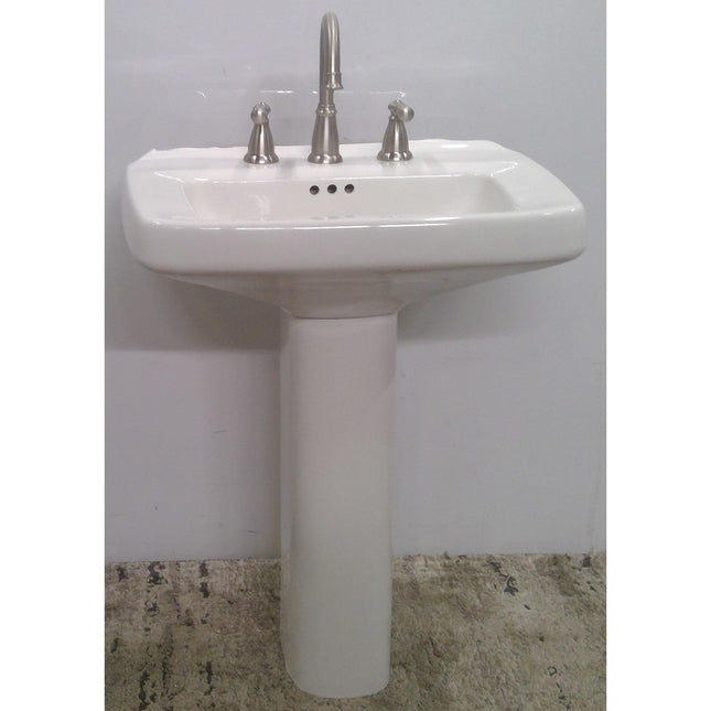Pedestal Sink with Faucet (Added 07/28/2026)