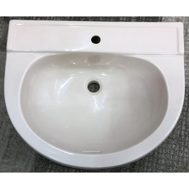 Pink Wall Mount Sink