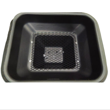 Precision 100 Lb. Capacity Broadcast Spreader with Cover, top