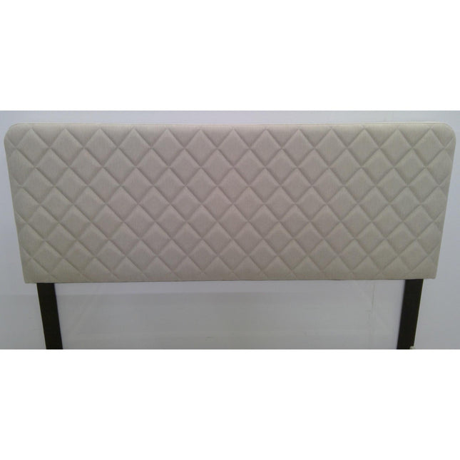 Queen Upholstered Beige Bed Frame (Added 07/25/2026)