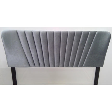 Queen Upholstered Silver Bed Frame (Added 07/25/2026)