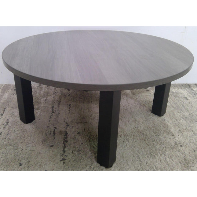 Round Gray Coffee Table