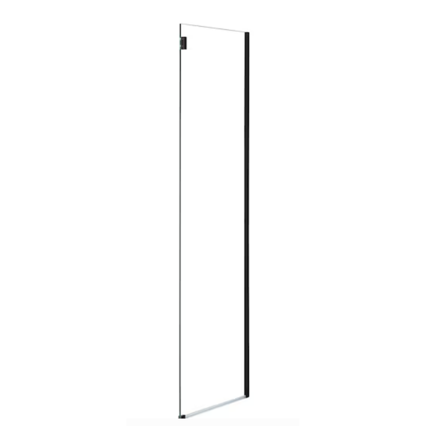 32" Semi-Frameless Glass Shower Side Panel