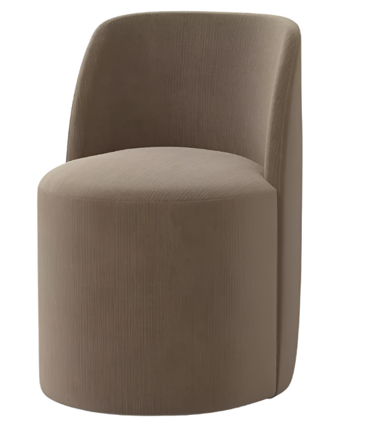 Walnut Armless Dining Chair