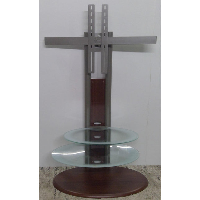 TV Stand with Swivel Mount and 2 Glass Shelves (Added 07/24/2026)