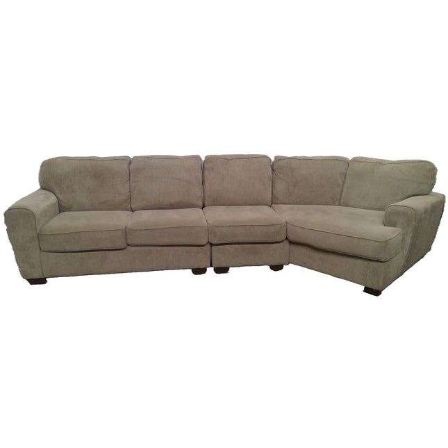 Tan 3-Piece Sectional Sofa (Added 07/24/2026)