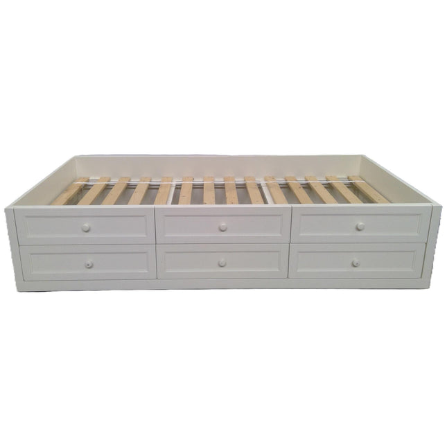 Twin White Trundle Bed with Drawers (Added 07/24/2026)