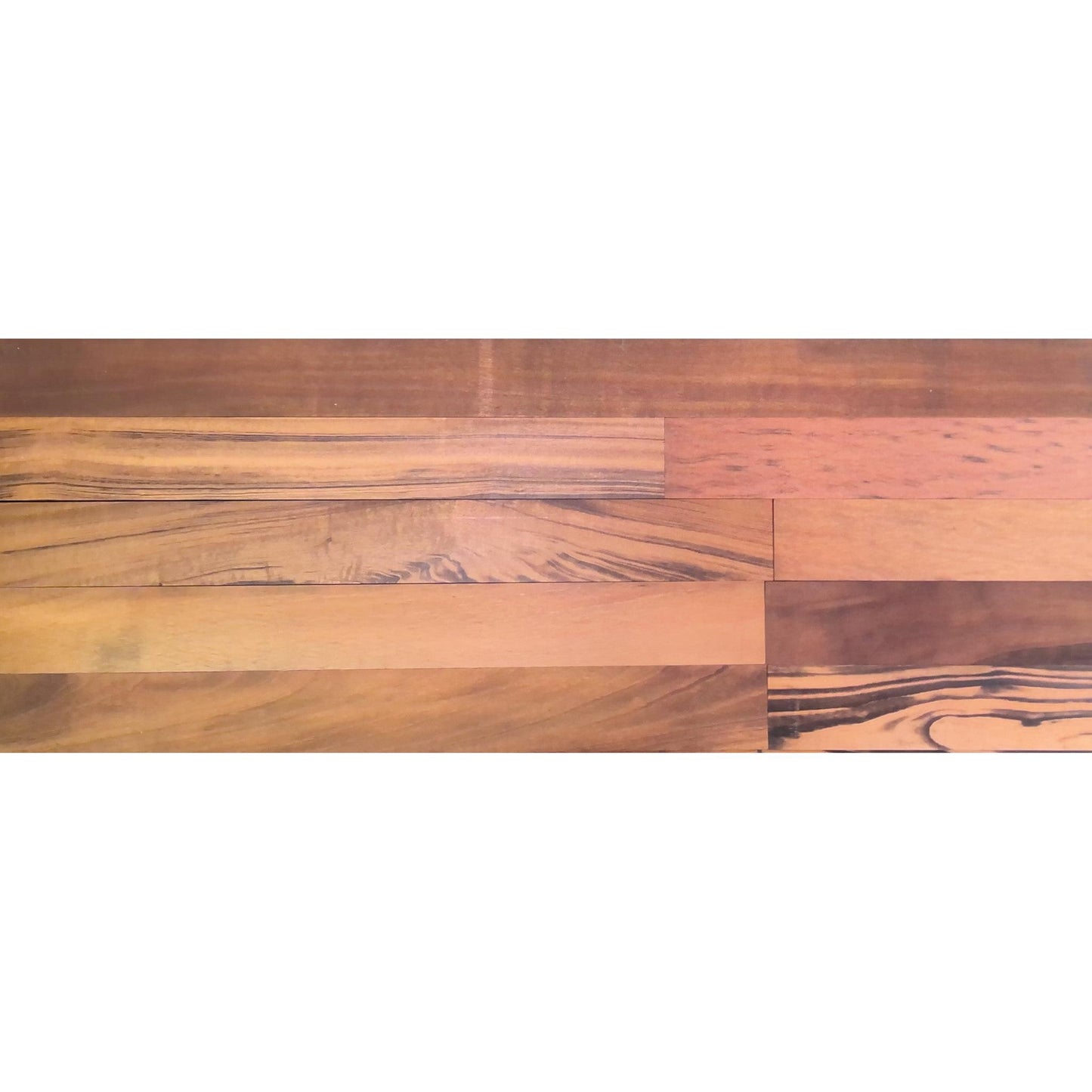 650 Square Feet of Tigerwood Unfinished Solid Wood Flooring