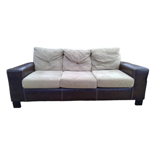 Brown Leather Couch