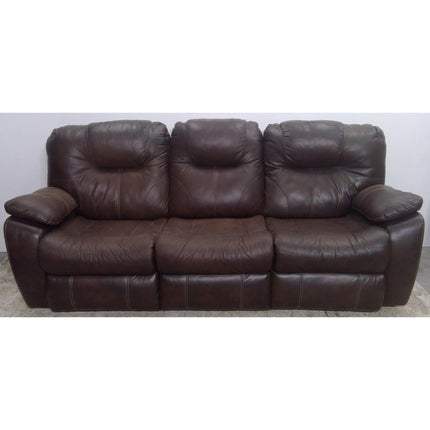 Brown Power Recliner Sofa