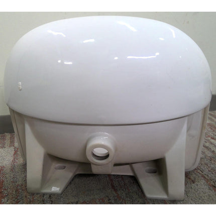 White Wall Mount Sink
