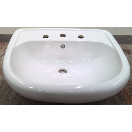 White Wall Mount Sink