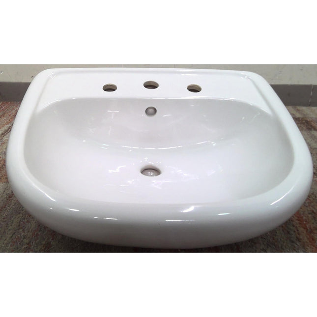 White Wall Mount Sink