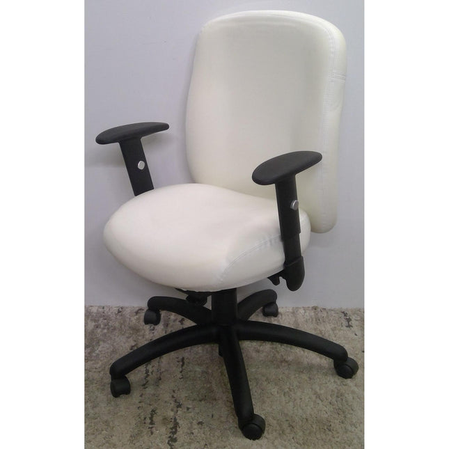 White and Black Office Chair