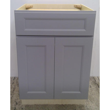 24" Gray 1-Drawer Plywood Base Cabinet (Added 07/31/2026)
