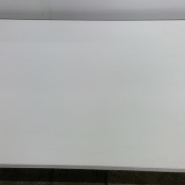 84" White Table