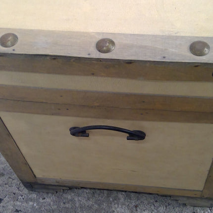Beige Storage Trunk