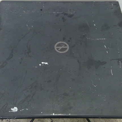 30" Square Metal Cafe Table