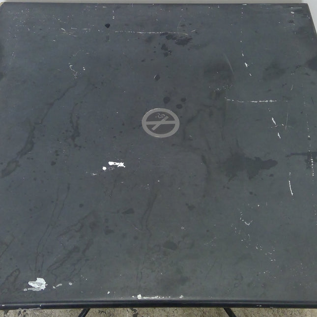 30" Square Metal Cafe Table