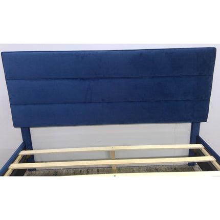 Queen Blue Bed Frame with Drawers (Added 07/25/2026)