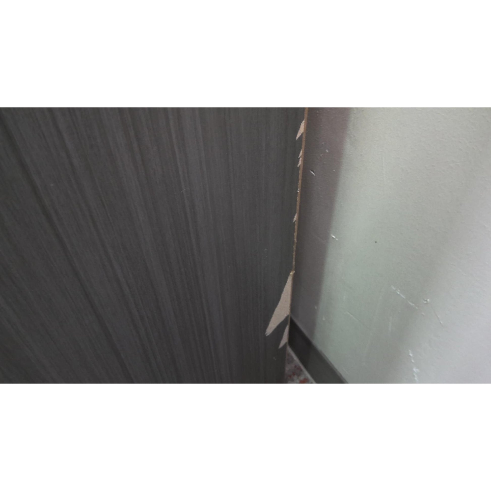 60" Gray Double Sink Vanity with White Cultured Marble Top