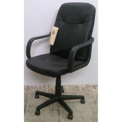 Black Leather Office Chair (Added 07/29/2026)