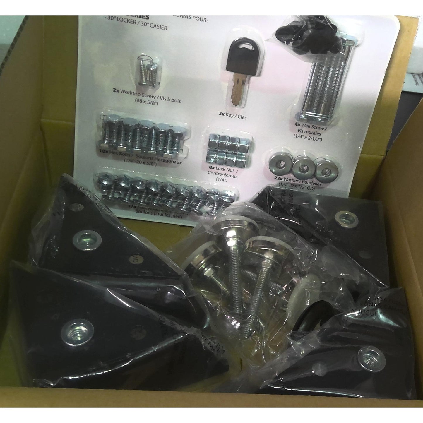 30" x 72" Black Multi-Use Steel Storage Locker