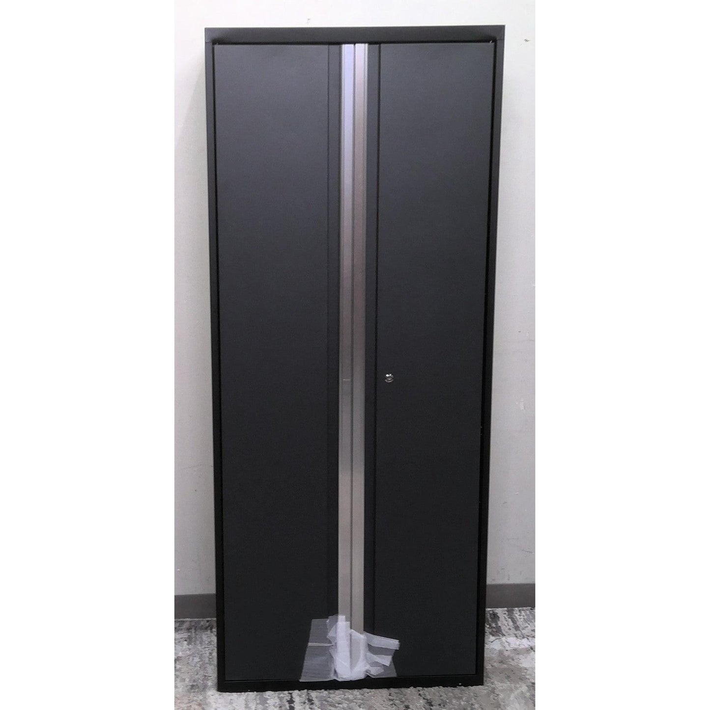 30" x 72" Black and Gray Multi-Use Steel Storage Locker