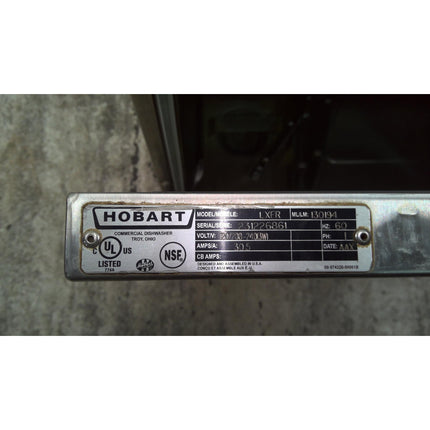 Hobart LXER Advansys High Temp Undercounter Commercial Dishwasher