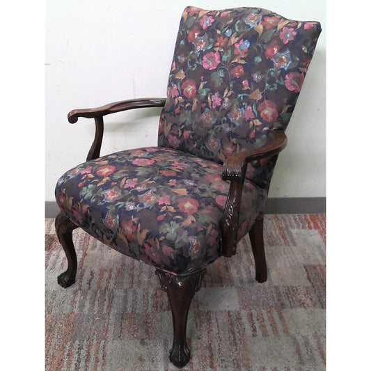 Floral Armchair