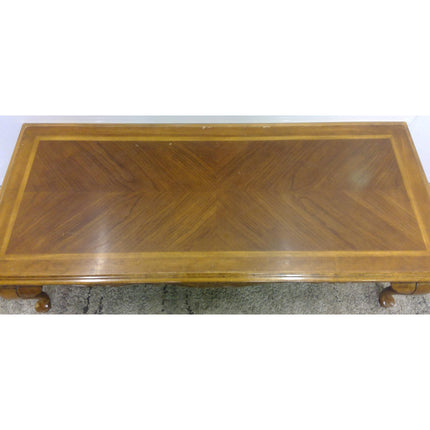 52" Wood Coffee Table