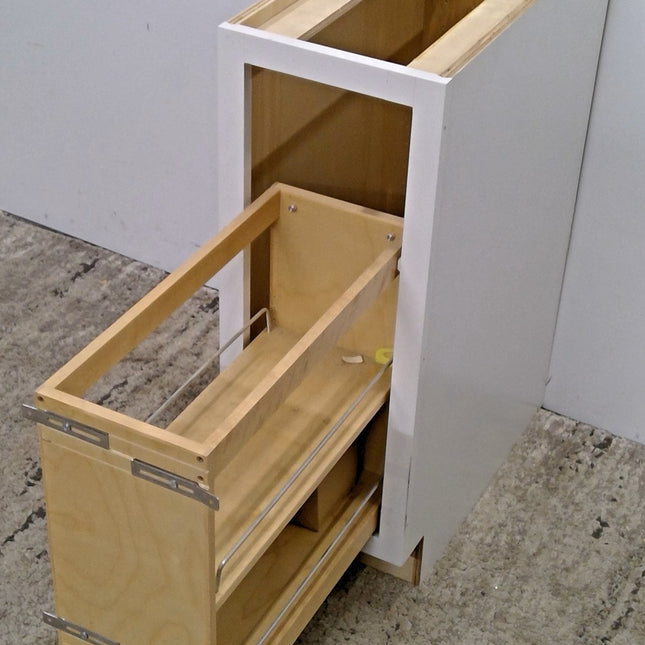 12" Base Cabinet with Pullout Organizer (No Door)