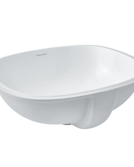 19 5/8" White Porcelain Undermount Sink