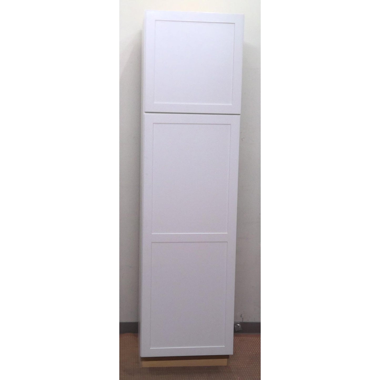 24" x 90" White Pantry Cabinet