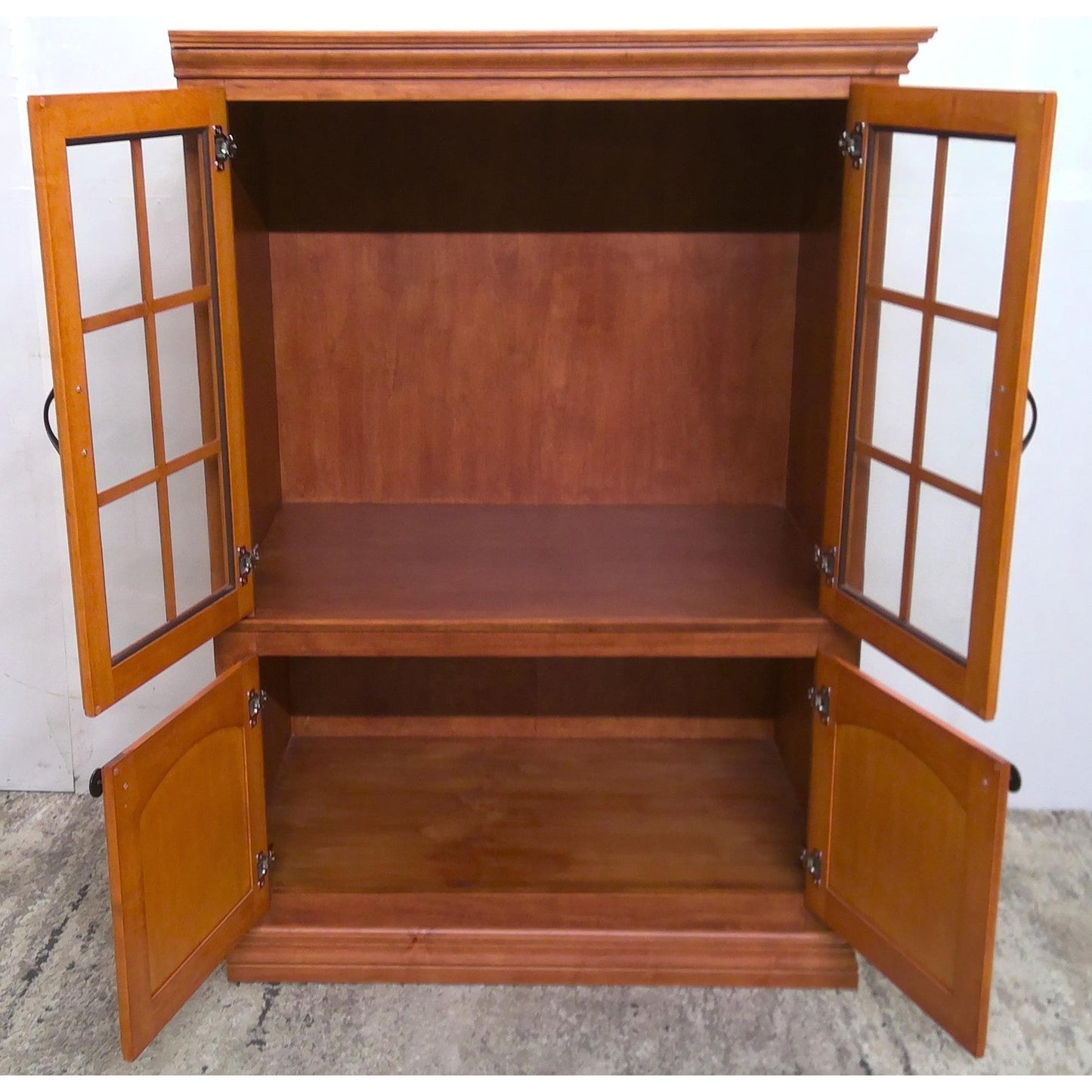 39" x 56" Glass Door Cabinet