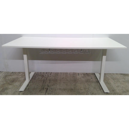 63" White Desk