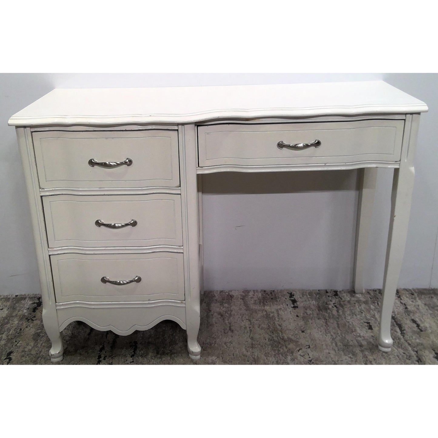 42" White Desk
