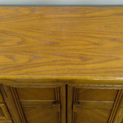 68" 9-Drawer Wood Dresser with 2 Mirrors