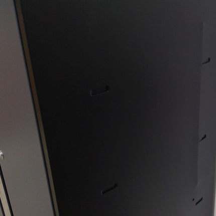 30" Black and Gray Steel Storage Locker