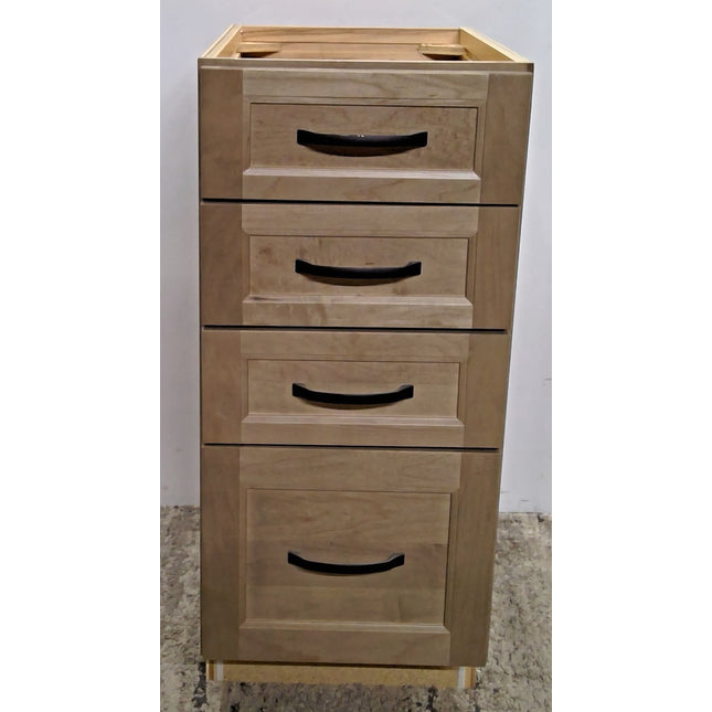 15" 4-Drawer Base Cabinet