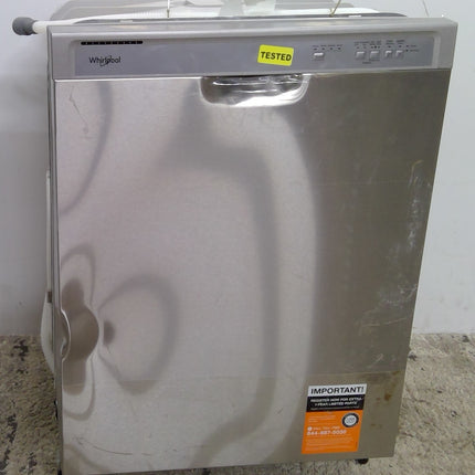 Whirlpool 24-Inch Front Control Stainless Steel Dishwasher