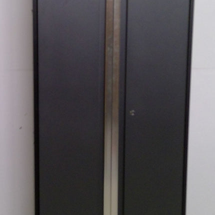 30" x 72" Black and Gray Steel Storage Locker