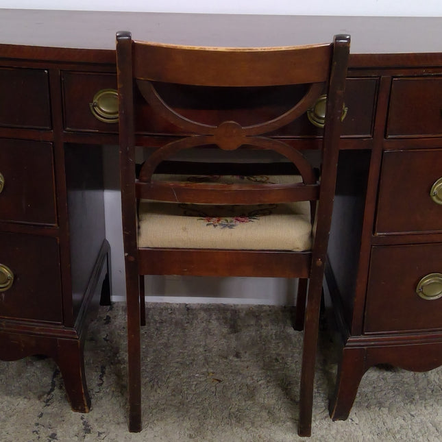 48" Wood Desk with Chair