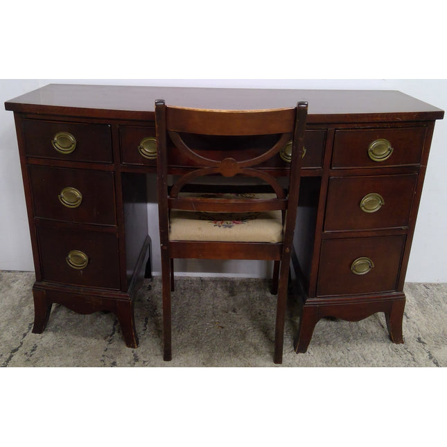 48" Wood Desk with Chair