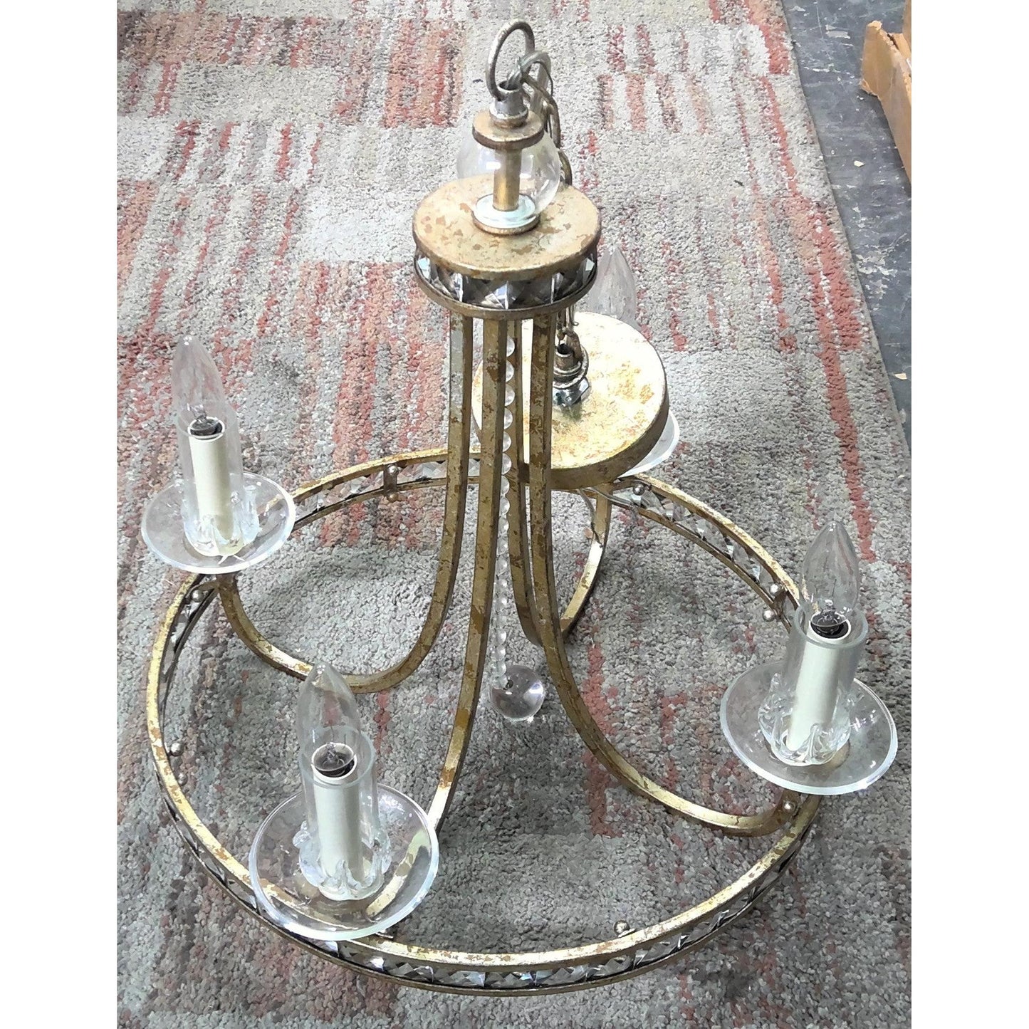 Chandelier with Crystals