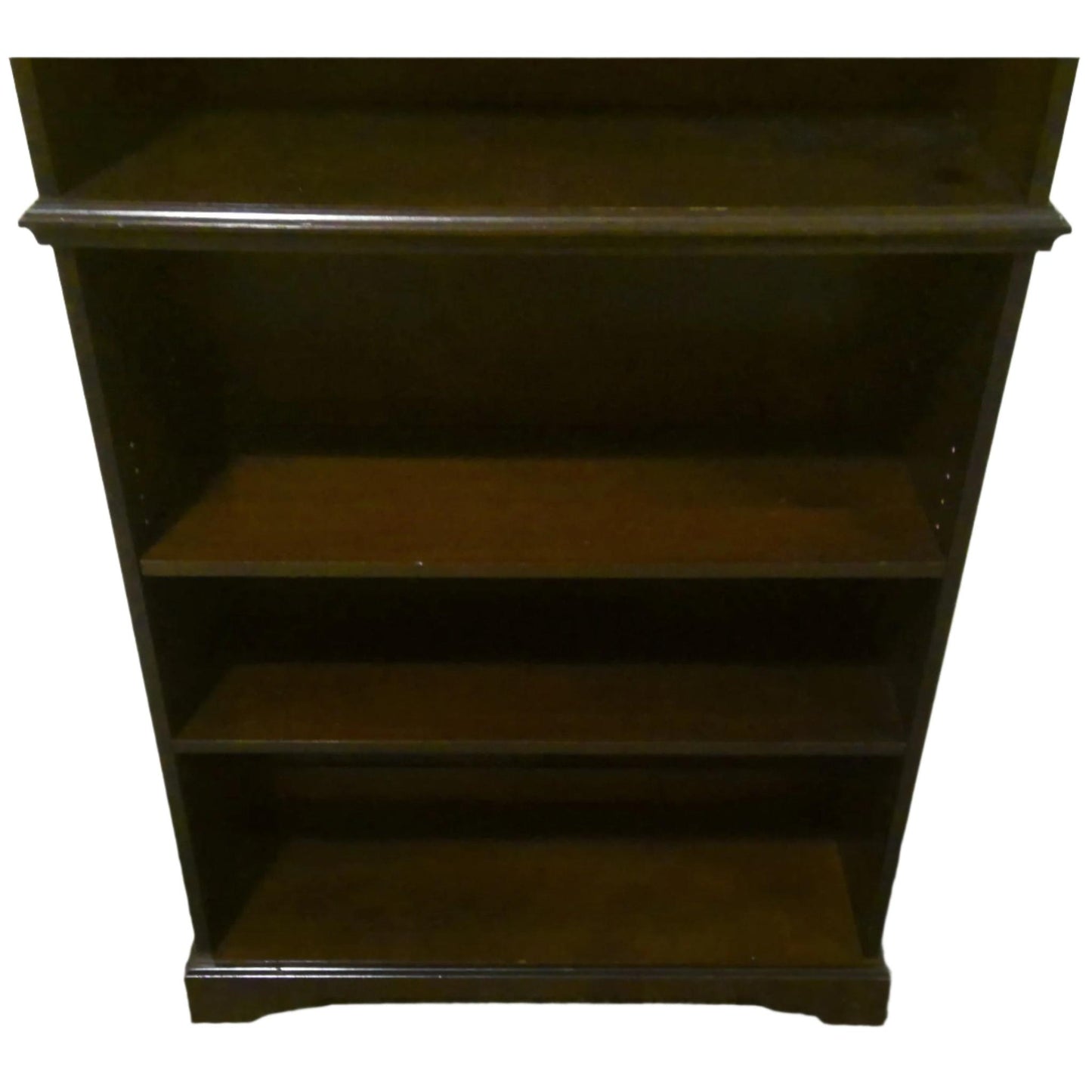 85" Espresso 2-Piece Bookcase